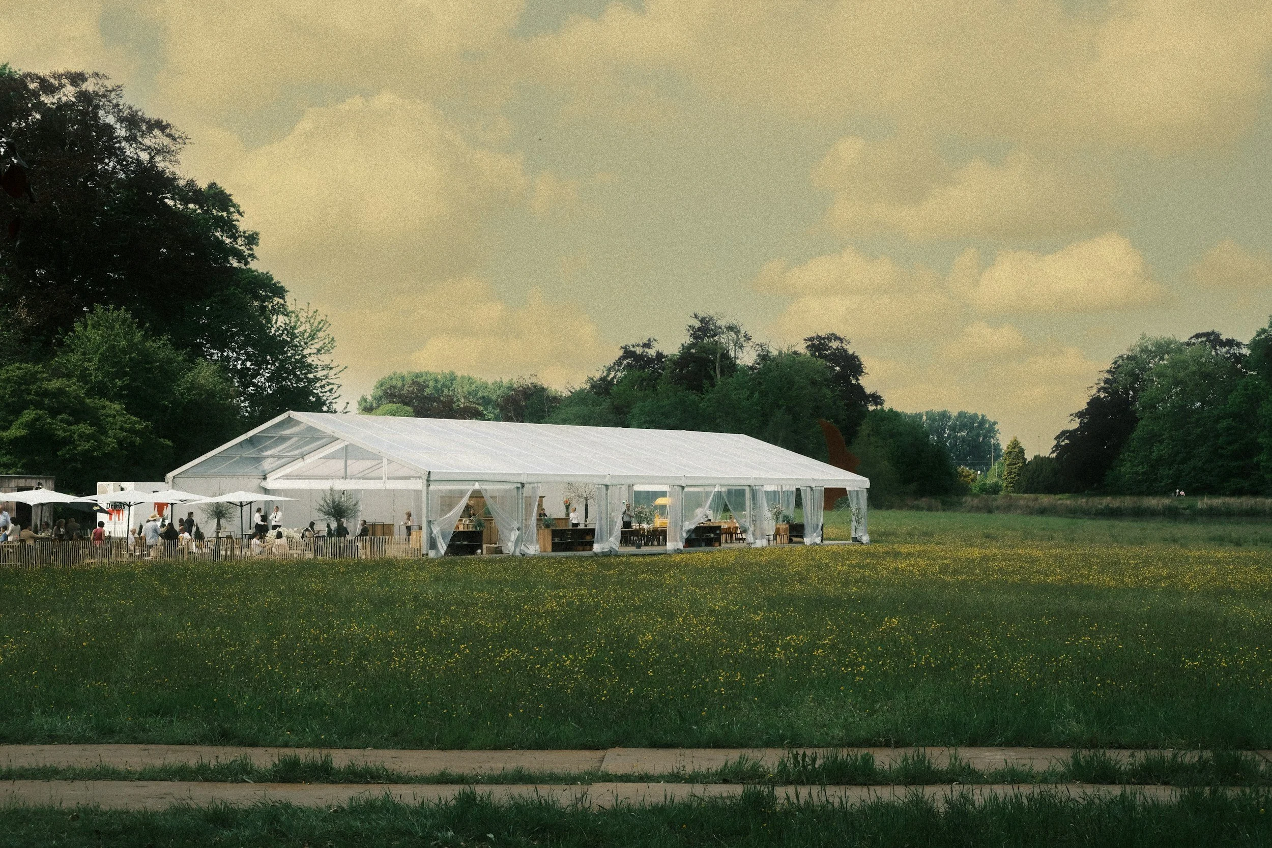 marquee wedding outdoor